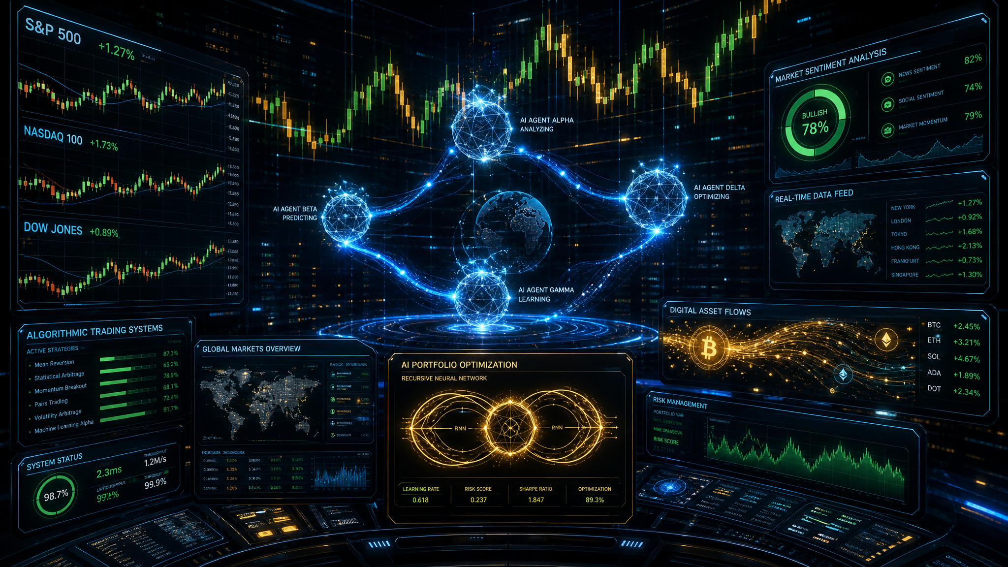 AI for AI-Powered Hedge Funds visualization